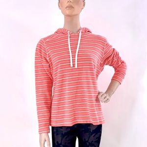 Columbia PFG Striped Hoodie Pullover L